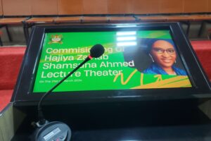 Commissioning of Hajiya Zainab Shamsuna Lecture Theater (7)